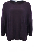Choux Radicchio Fine Knit Top