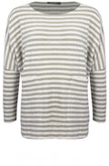 Choux Striped Knit Jumper