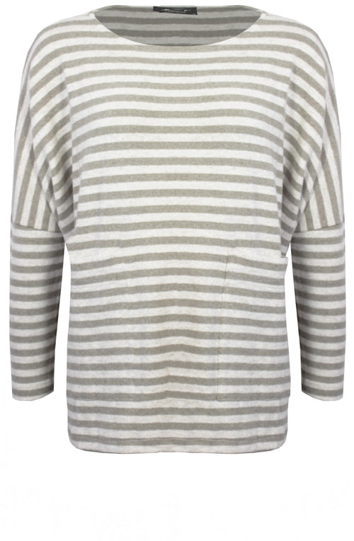 Choux Striped Knit Jumper