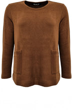 Colla M Cannella Tan Double Pocket Jumper