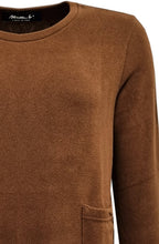 Colla M Cannella Tan Double Pocket Jumper