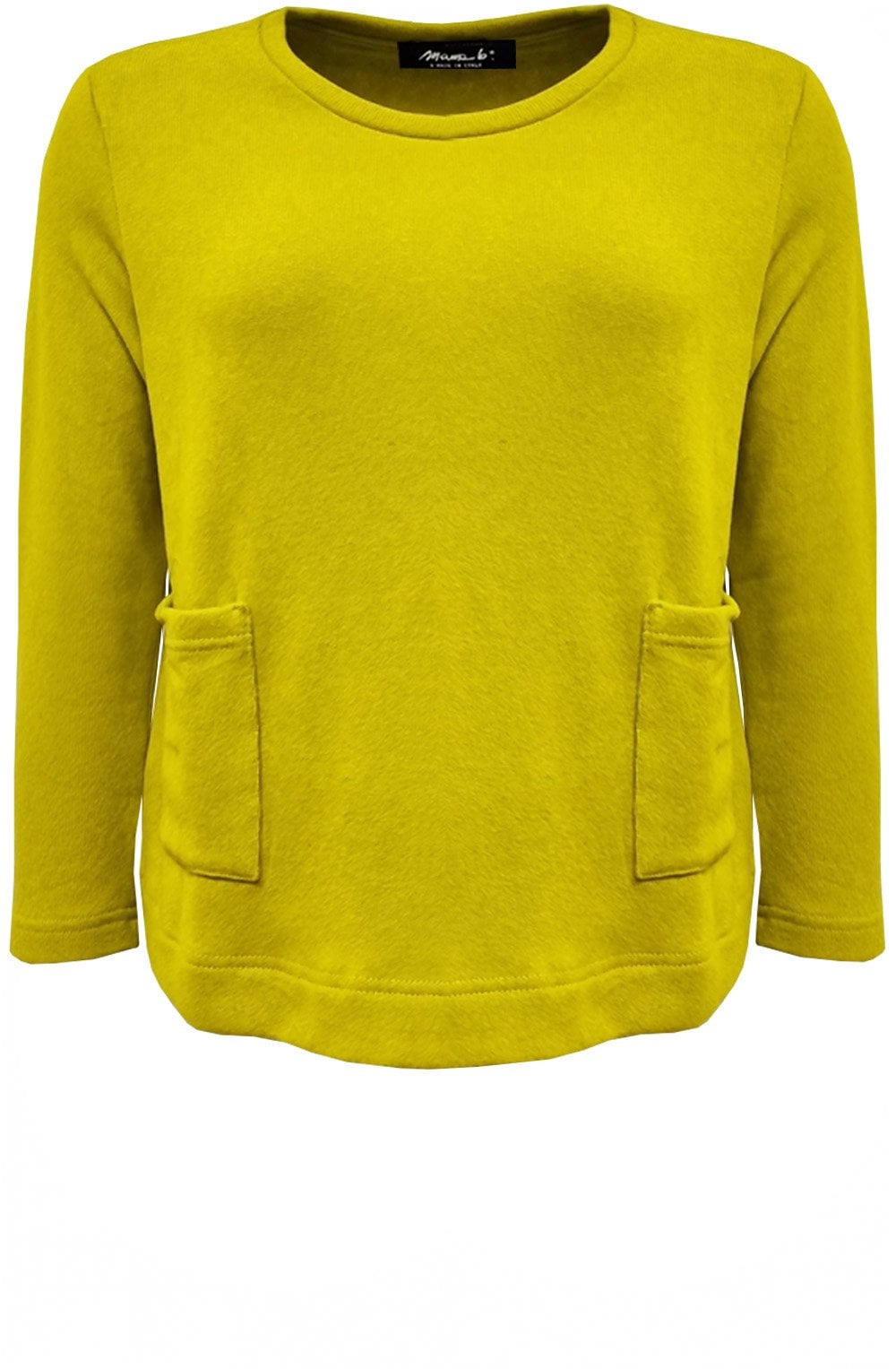 Colla M Lime Double Pocket Jumper