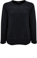 Colla M Nero Black Double Pocket Jumper