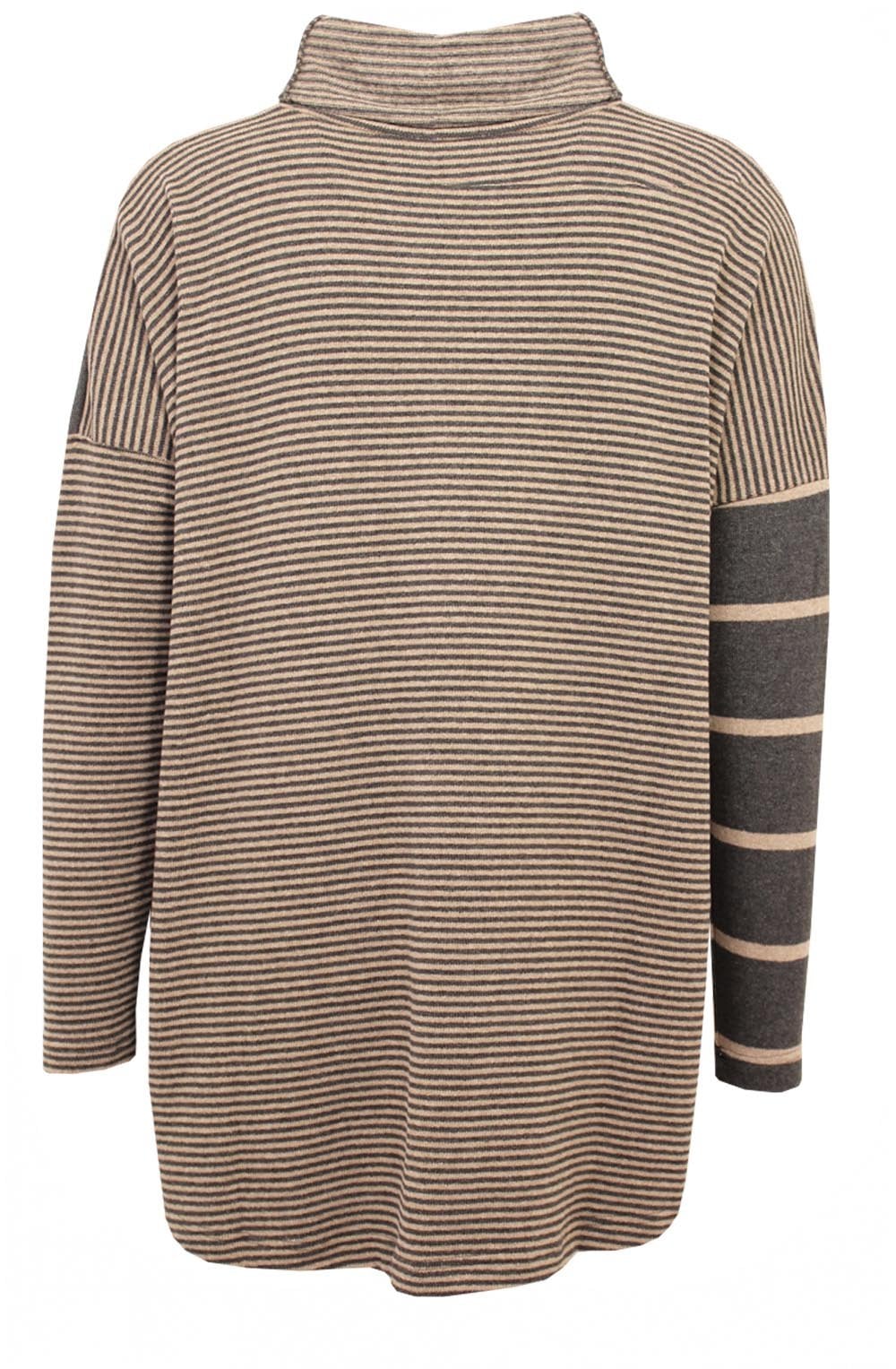 Contrasting Stripe Jumper