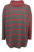 Contrasting Striped Jumper