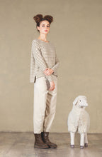 Cream and Beige Alison Jumper