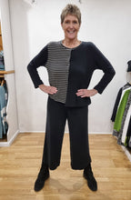 Giba Nero Black Knitted Culottes