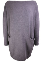 Gijon Grey Knit Tunic