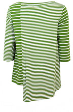 Giotto Avocado Striped Top