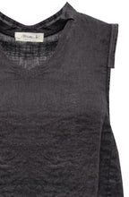 Giove Caffe Sleeveless Linen Top