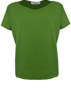 Ibisco U Avocado Boxy Shape T Shirt
