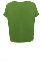 Ibisco U Avocado Boxy Shape T Shirt