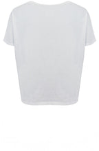 Ibisco U Latte Boxy Shape T Shirt