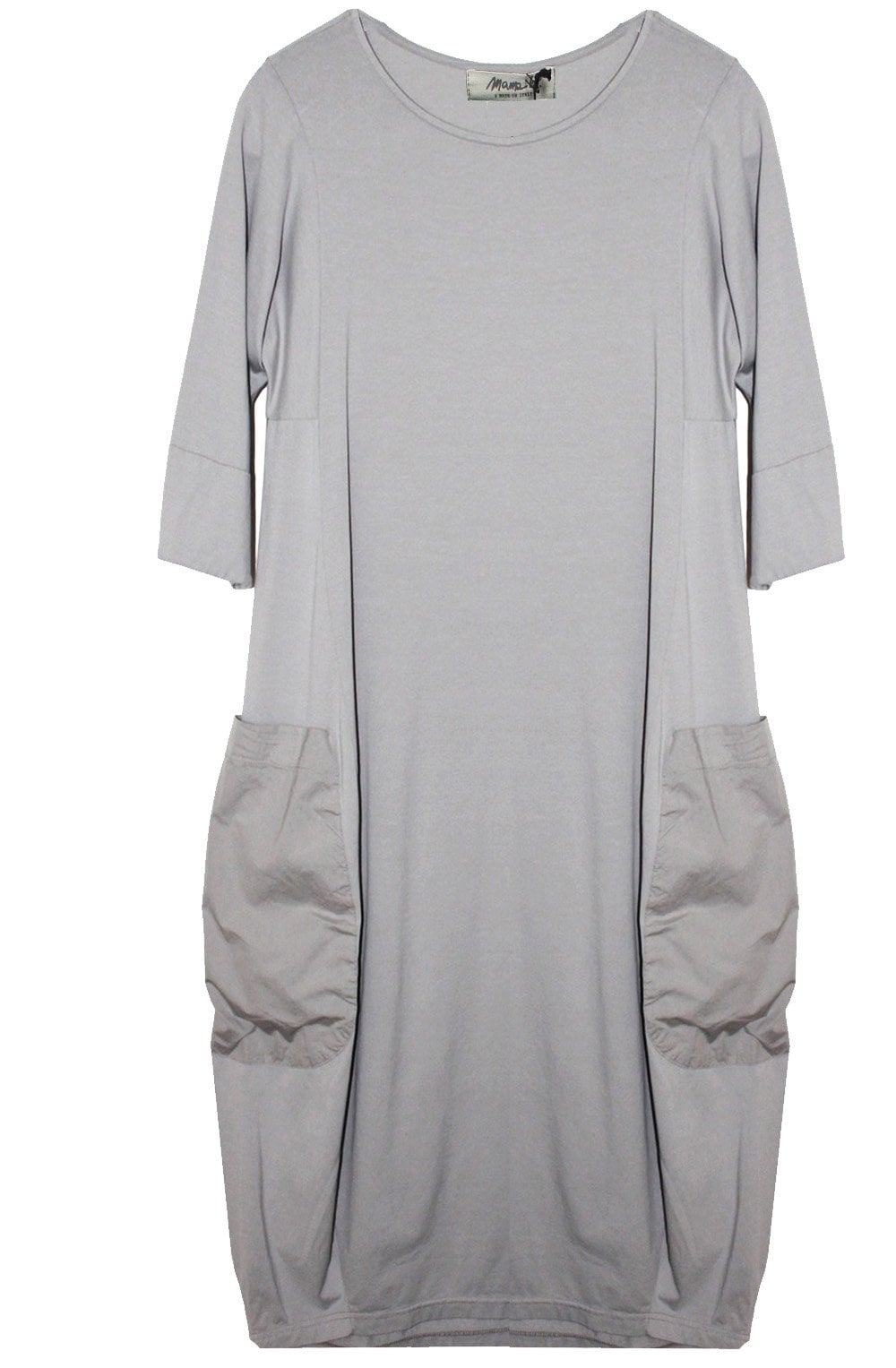 Islanda Light Grey Tulip Dress
