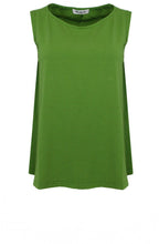 Isola U Avocado Sleeveless Trapeze Top
