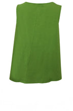Isola U Avocado Sleeveless Trapeze Top