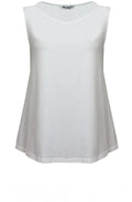Isola U Latte Sleeveless Trapeze Top