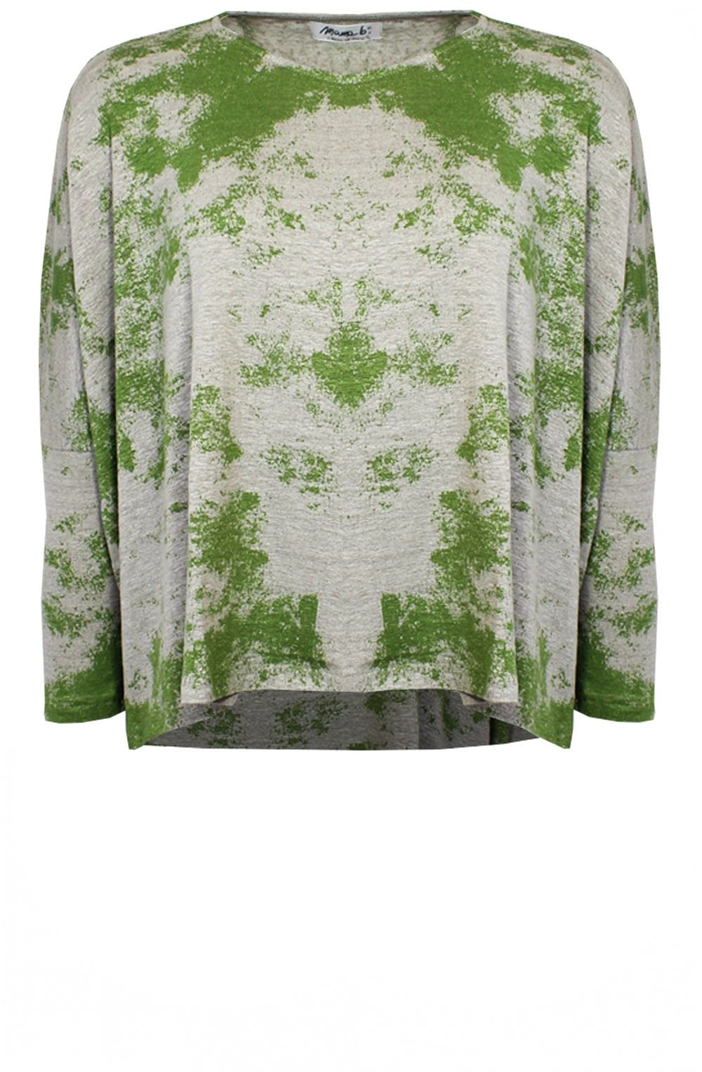 Kira Avocado Oversized Relaxed Top