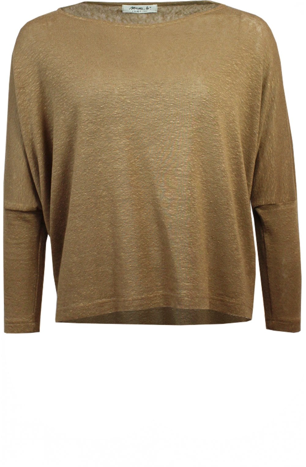 Kira Semi Sheer Bat Wing Top