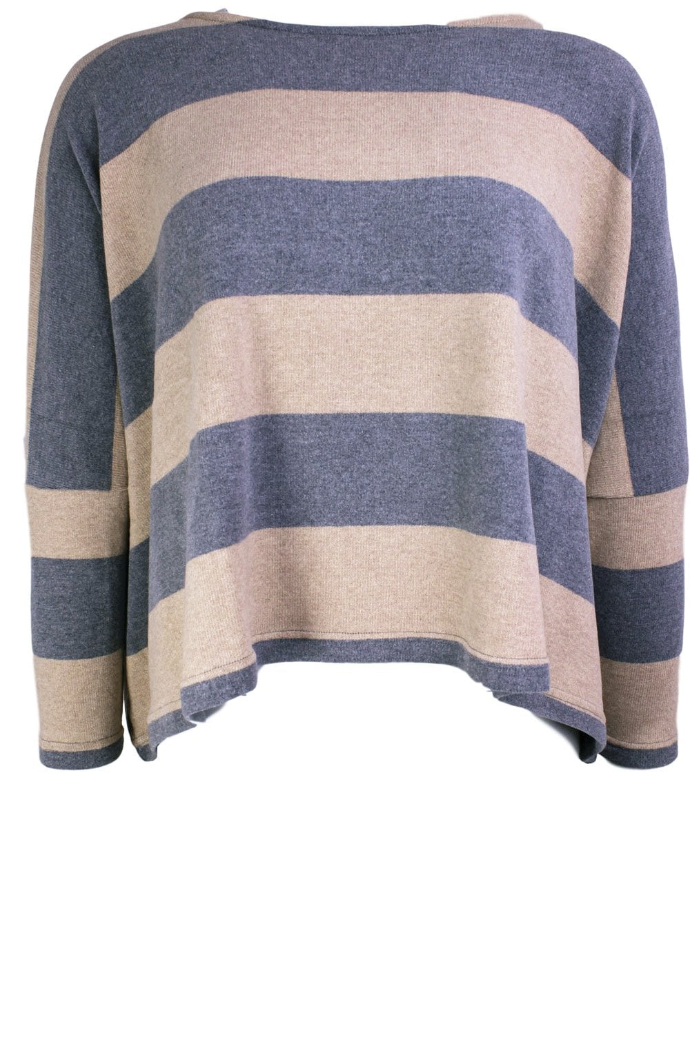 Kira Striped Oversized Jumper