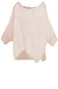 Lago Pink Oversized Top