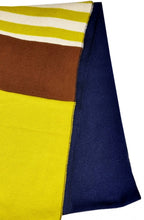 Laguna Navy and Lime Arbus Scarf