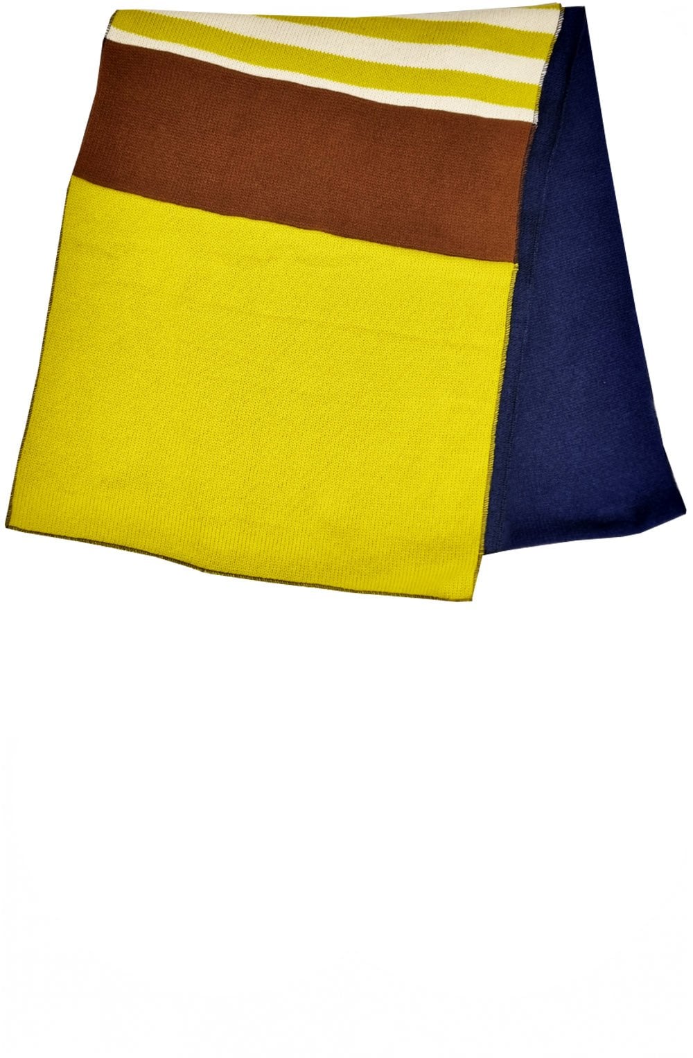 Laguna Navy and Lime Arbus Scarf