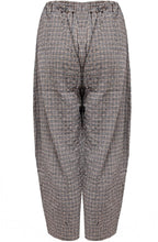 Laguna Navy and Tan Check Bianco Culottes