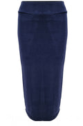 Laguna Navy Lilla Midi Skirt