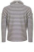 Lavender and Cream Moyet Cowl Neck Jumper