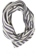 Lavender and Cream Oversized Snood