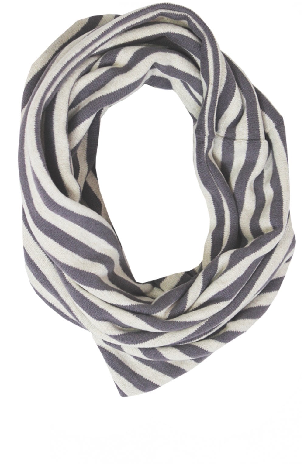 Lavender and Cream Oversized Snood
