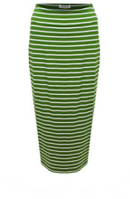 Lilla R Avocado Jersey Midi Skirt