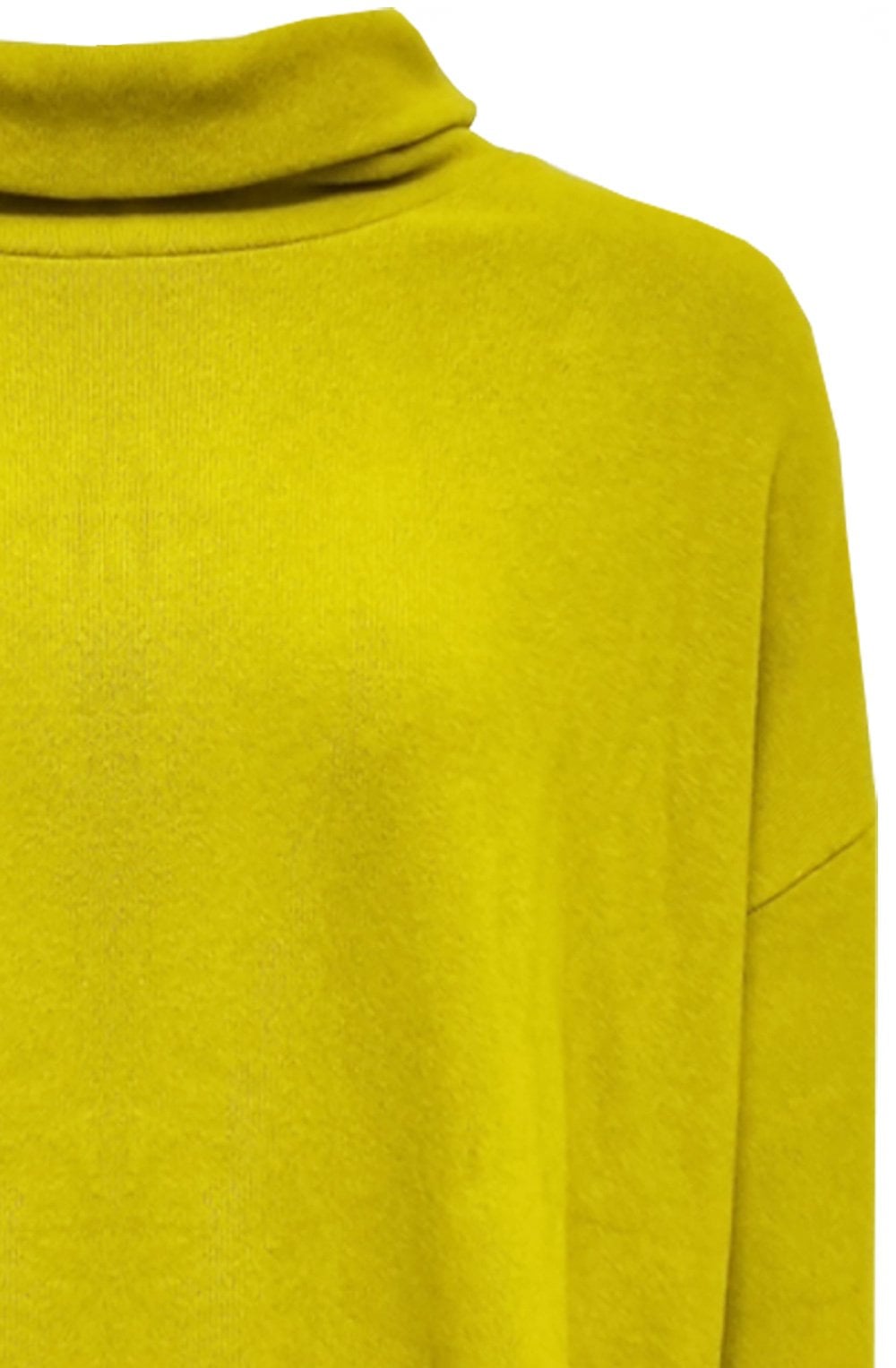Lime Moyet Cowl Neck Jumper