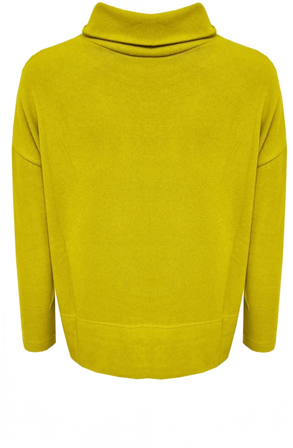 Lime Moyet Cowl Neck Jumper