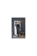 Lontra Check Panel Dress
