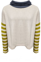 Mastice Putty Grey and Lime Bulzi Jumper