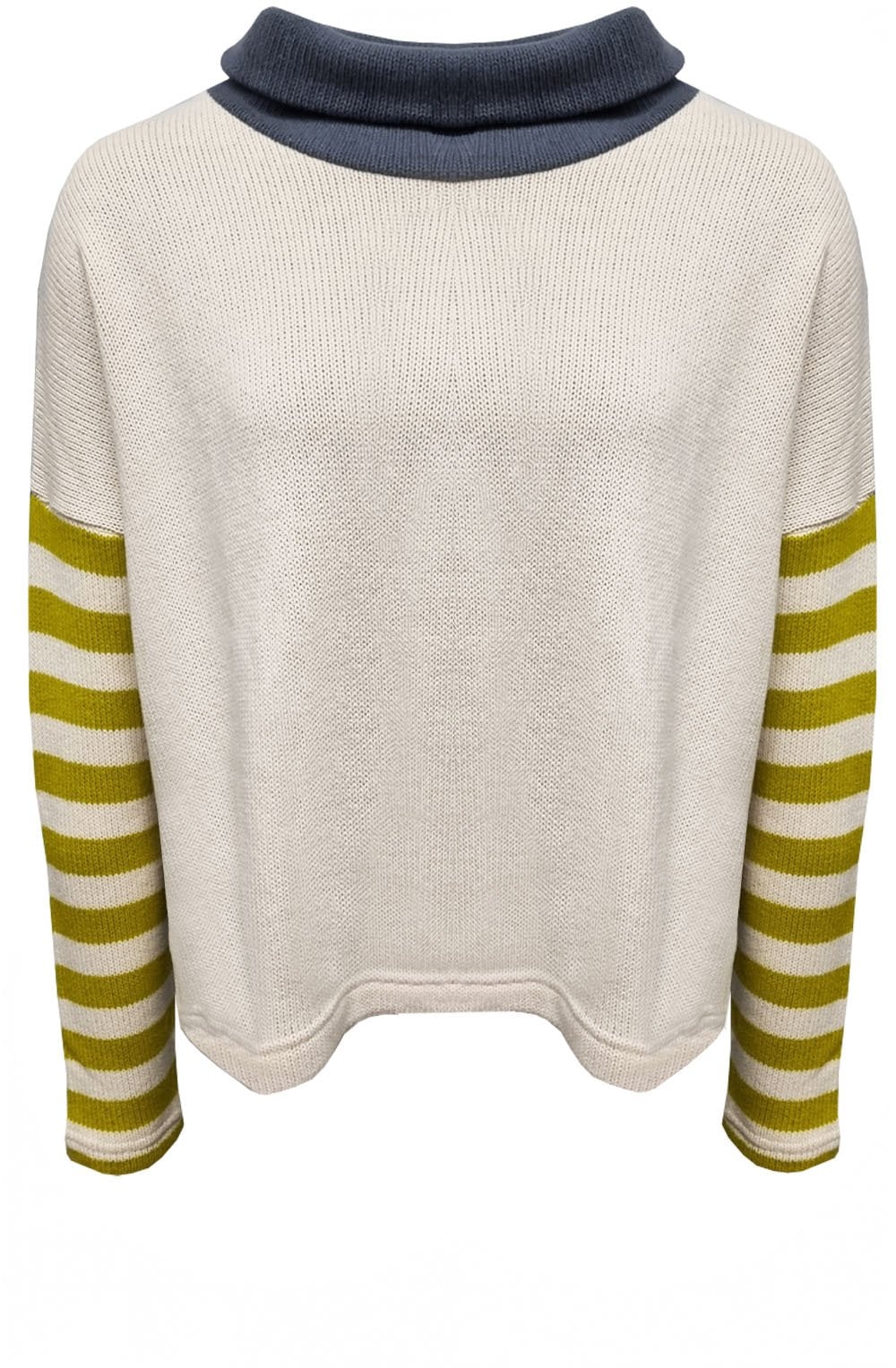 Mastice Putty Grey and Lime Bulzi Jumper