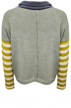 Mastice Putty Grey and Lime Bulzi Jumper