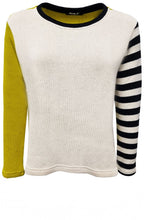 Mastice Putty Lime and Black Belvi Jumper