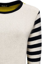 Mastice Putty Lime and Black Belvi Jumper