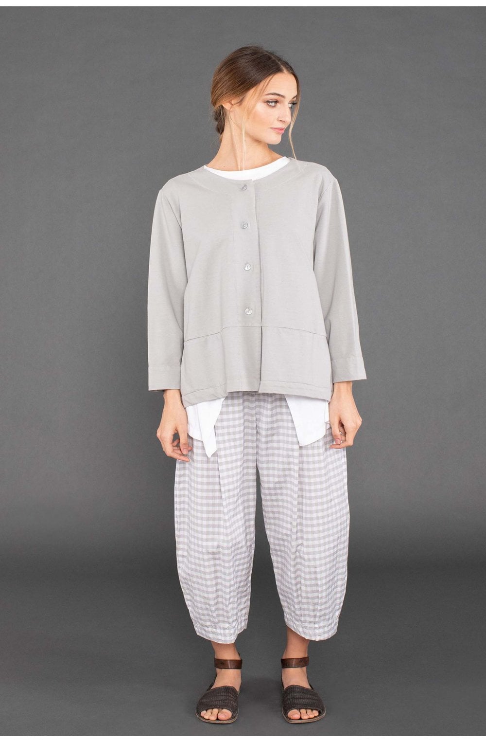 Mykonos Grey Jacket