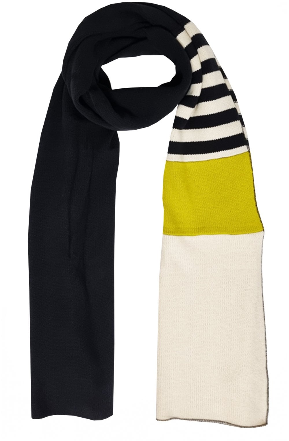 Nero Black and Lime Arbus Scarf