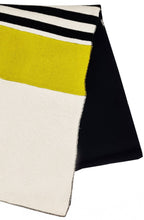 Nero Black and Lime Arbus Scarf
