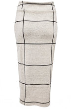 Nero Black and Stone Lilla J Midi Skirt