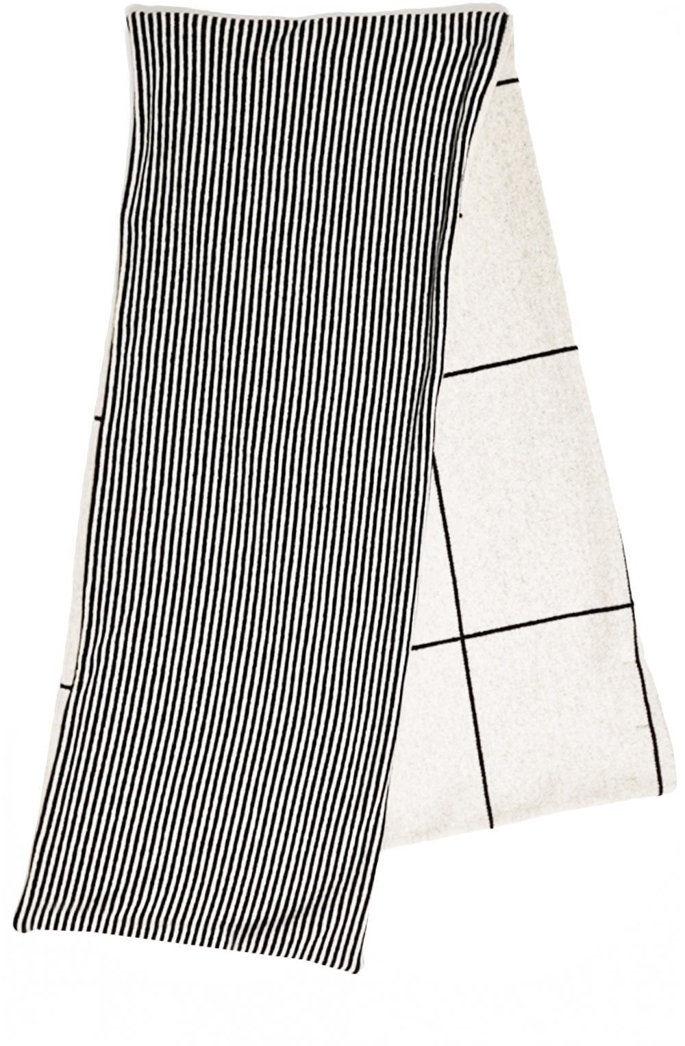 Nero Black and Stone Nule Scarf