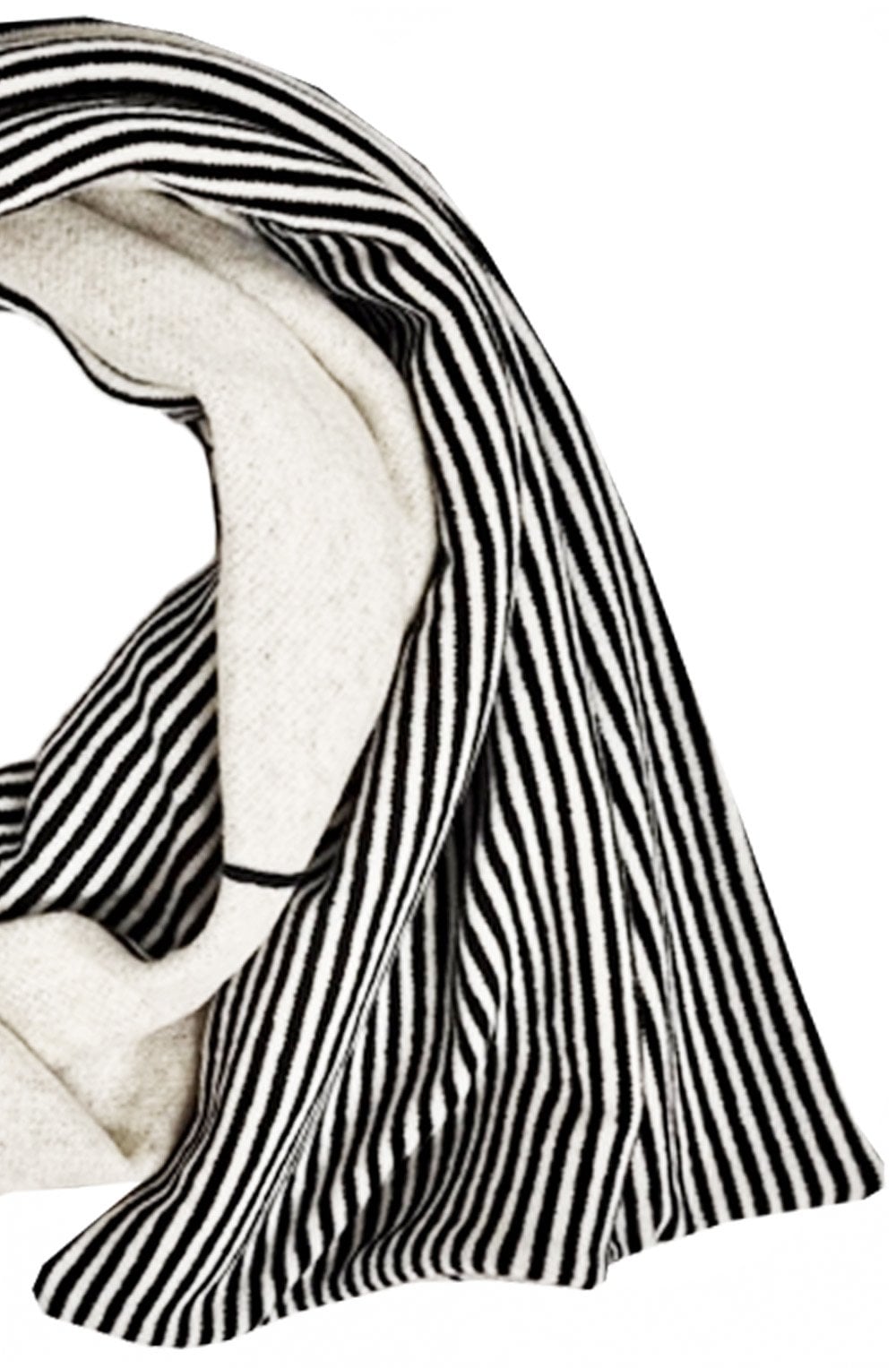 Nero Black and Stone Nule Scarf