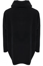 Nero Black Bill Longline Jumper