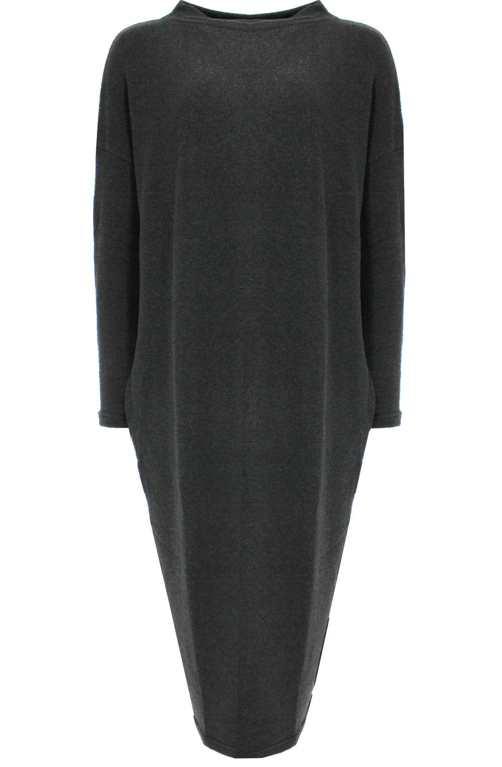 Oviedo Charcoal Grey Knit Dress