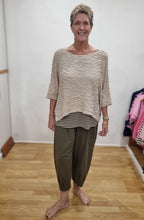 Pigra LR Alga Stripe Linen Mix Camisole